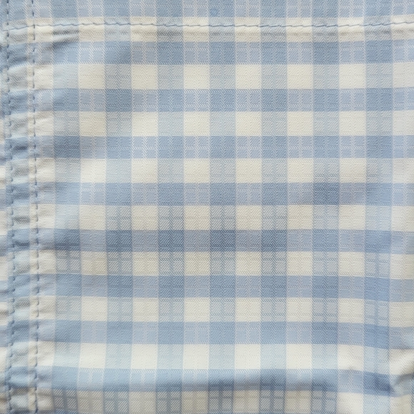 COLUMBIA Anytime Lite Sleeveless Shirt - Blue Gingham - Size L (NWT) - Picture 8 of 15